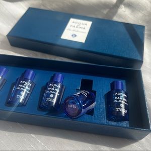 Acqua di Parma Blu Meditterraneo Mini Eau de Toilette Set, 5 x 5ml each